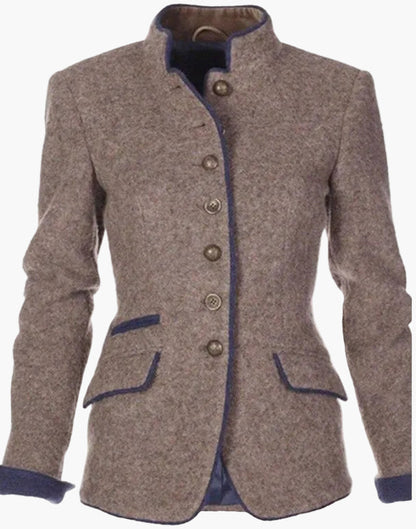 Damen Blazer Modern Business Eleganz – Taillierter Sakko für Büro und Alltag