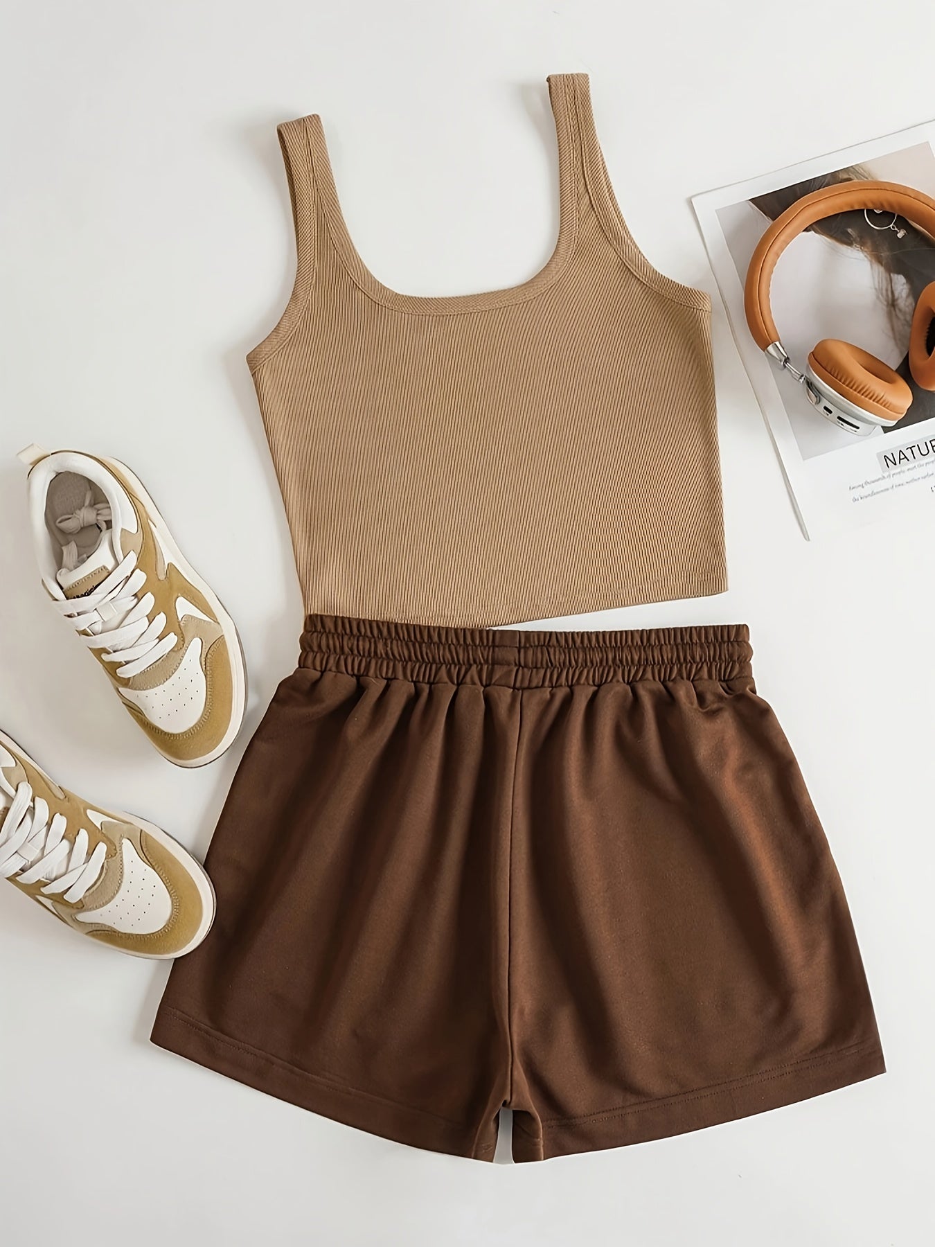 Damen Lounge-Set mit Print „The Mountains Adventure“ – Sportlich & Bequem für Freizeit und Homewear
