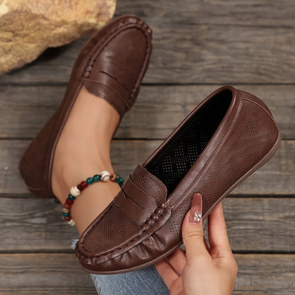 Damen Klassische Loafer – Flexibel und Bequem für Alltag und Freizeit