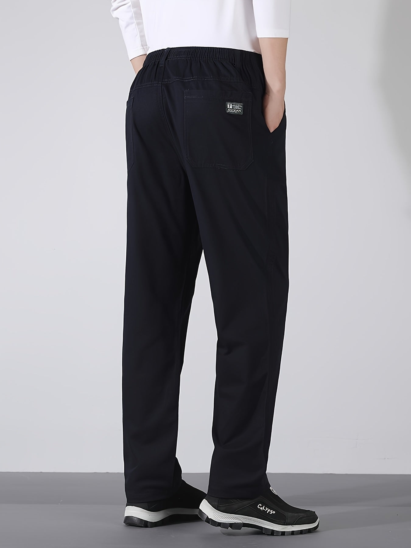Herren Gerade Schnitt Freizeithose – Bequeme Alltags- und Businesshose