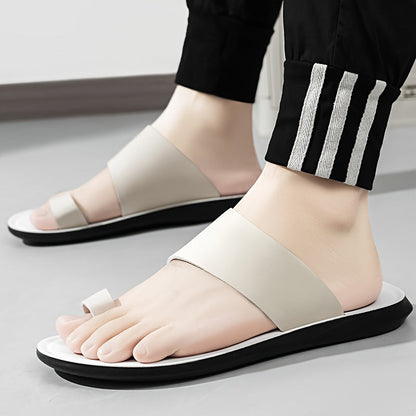 Herren Zehentrenner Sandalen – Modische Outdoor Pantoletten für Freizeit und Alltag