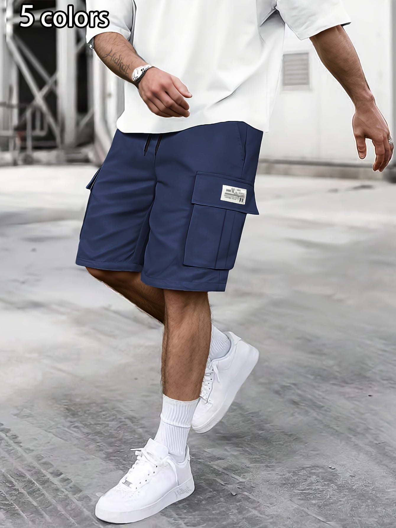 Herren Cargo Shorts mit Taschen – Lässige Streetwear Bermudashorts für Alltag und Freizeit