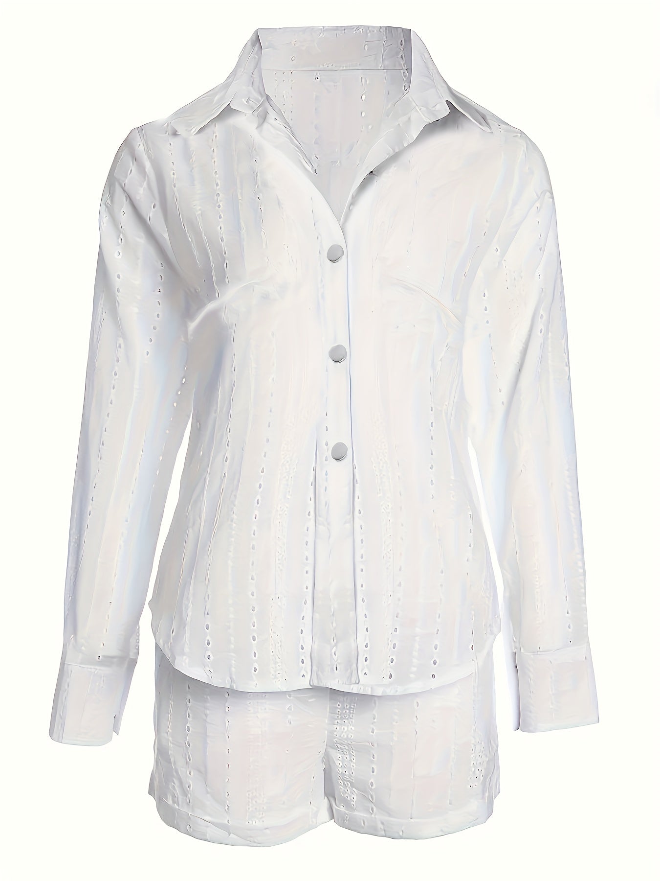 Damen Sommer-Set Bluse und Shorts – Elegantes Casual Outfit für Freizeit & Urlaub