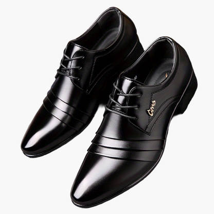 Elegante Herren Business-Schnürschuhe – Klassische Anzugschuhe für Büro & Feierlichkeiten