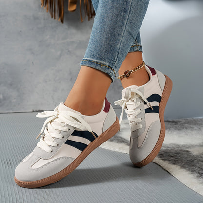 Damen Retro-Sneaker für Alltag & Freizeit – Klassischer Streetstyle