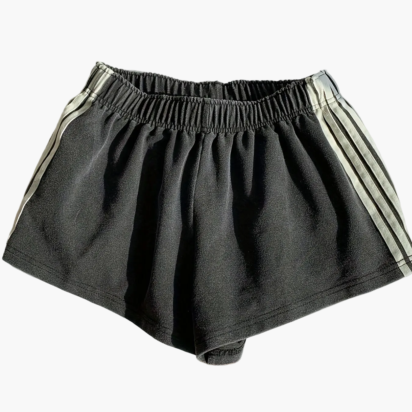 Damen Sport Shorts mit Streifen – Bequeme Trainingshose für Fitness & Freizeit