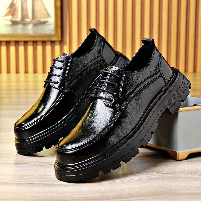 Herren Business Schnürschuhe Vintage Stil für Alltag und Büro
