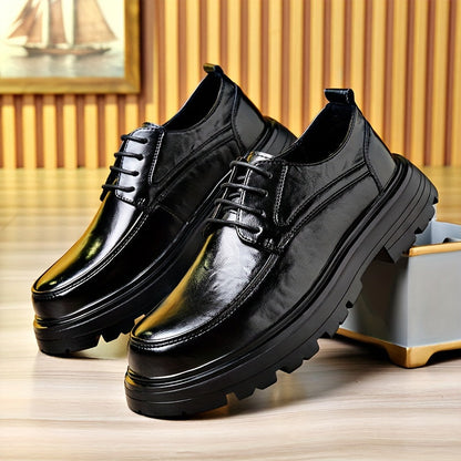 Herren Business Schnürschuhe Vintage Stil für Alltag und Büro
