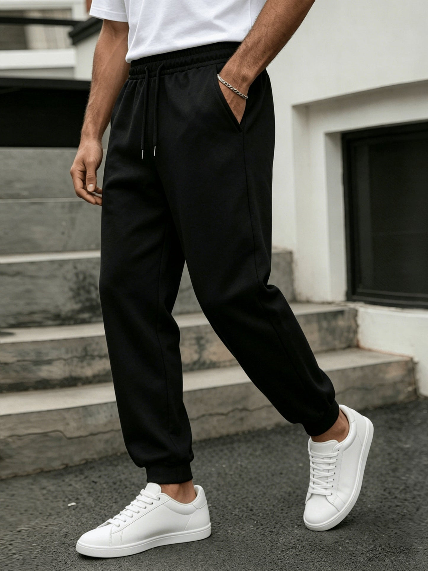 Herren Jogginghose Relaxed Fit – Sportlicher Style für Freizeit & Training