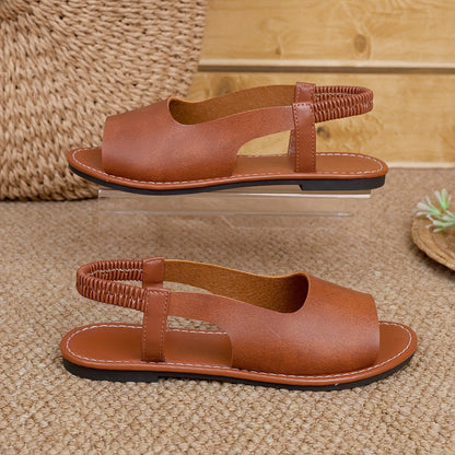 Damen Geflochtene Sling-Sandalen für Alltag und Freizeit