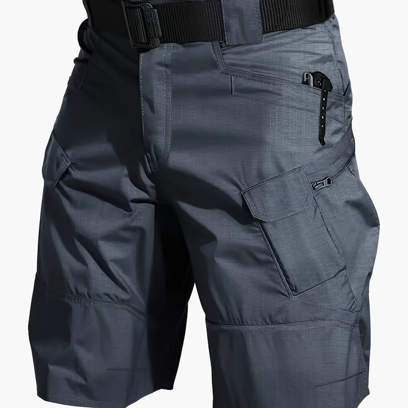 Herren Outdoor Taktische Shorts mit Gürtel – Funktionale Cargo-Shorts für Wandern & Freizeit