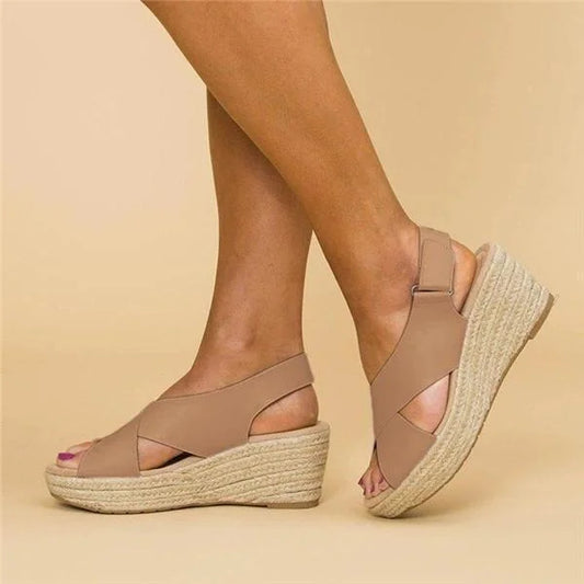 Damen Komfort Keilabsatz Sandalen – Elegante Sommerschuhe für Alltag & Freizeit