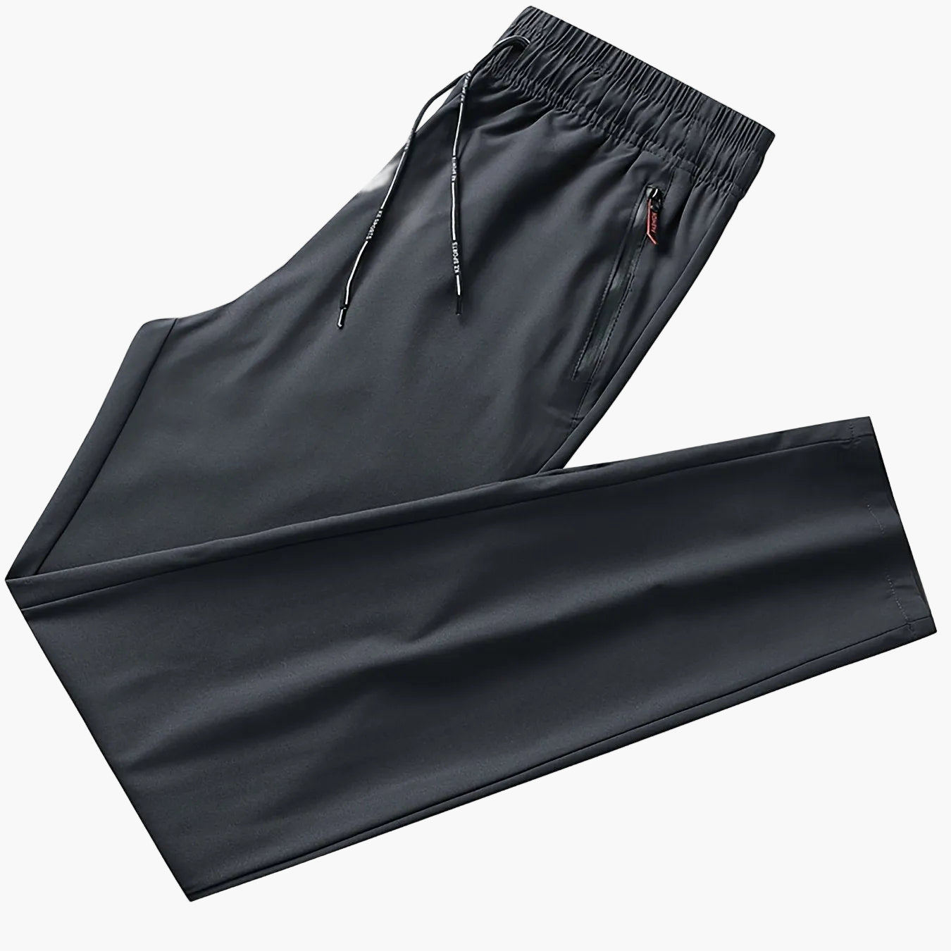 Herren Sporthose mit Reißverschluss-Tasche – Bequeme Freizeithose für Training & Alltag