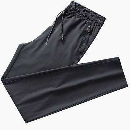 Herren Sporthose mit Reißverschluss-Tasche – Bequeme Freizeithose für Training & Alltag