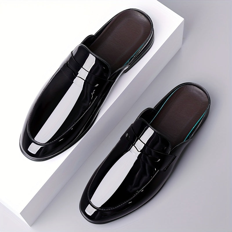 Herren Elegante Backless Loafer – Stilvolle Business-Slipper für Büro & Anlass