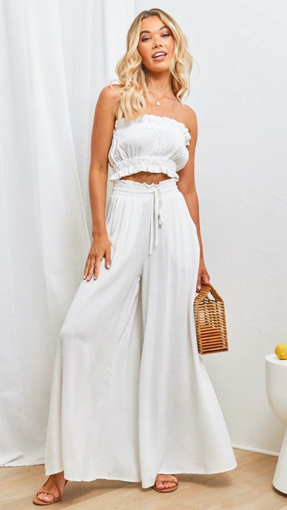 Georgina – Weite Damen Lounge-Hose mit Taschen