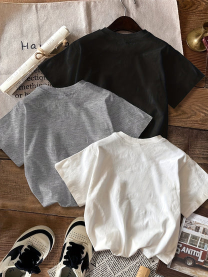 Damen T-Shirt Set im College-Stil mit Städtenamen – Vintage Freizeitlook