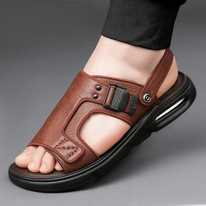 Herren Komfort-Sandalen mit Luftpolster und verstellbarem Riemen – Ideal für Alltag und Freizeit