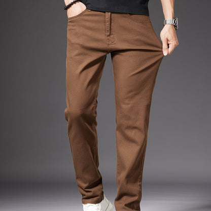 Herren Stretch Business Casual Hose – Modernes, vielseitiges Design für Beruf und Freizeit