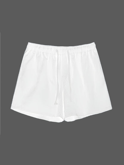 Herren Badeshorts mit Kordelzug – Bequeme Freizeithose für Strand und Pool
