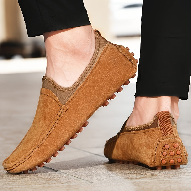 Herren Slip-On Mokassin Loafer – Eleganter Freizeit- und Fahrkomfort