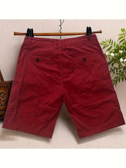 Herren Cargo Shorts Freizeit Bermuda mit Taschen Outdoor Style