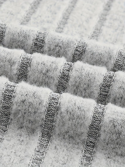 Damen Strick-Rock Elegant Geripptes Design für Alltag und Büro