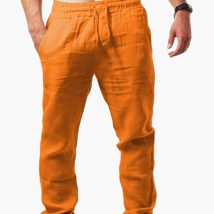 Herren Freizeithose mit Kordelzug – Bequeme Sommerhose für Alltag und Urlaub