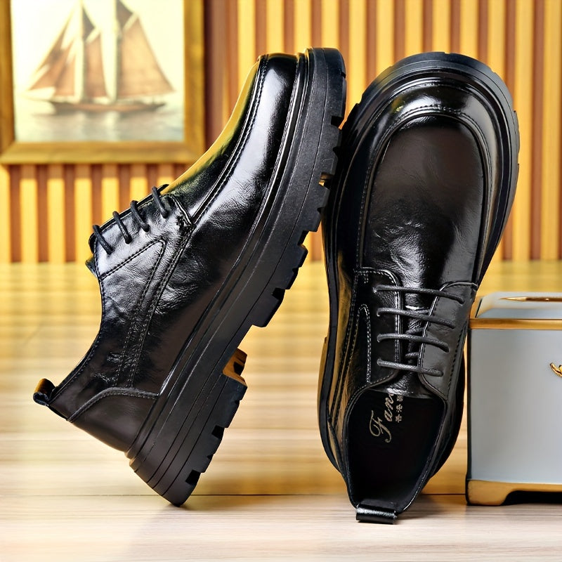 Herren Business Schnürschuhe Vintage Stil für Alltag und Büro
