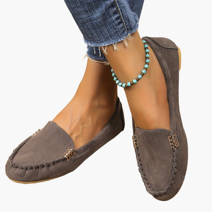 Damen Mokassin-Slipper – Bequeme Freizeitschuhe im eleganten Look