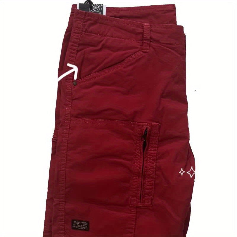 Herren Cargo Shorts Freizeit Bermuda mit Taschen Outdoor Style
