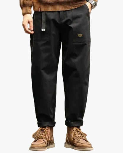 Herren Vintage Cargo-Hose im Utility-Stil – Lässige Cargohose für Alltag und Freizeit
