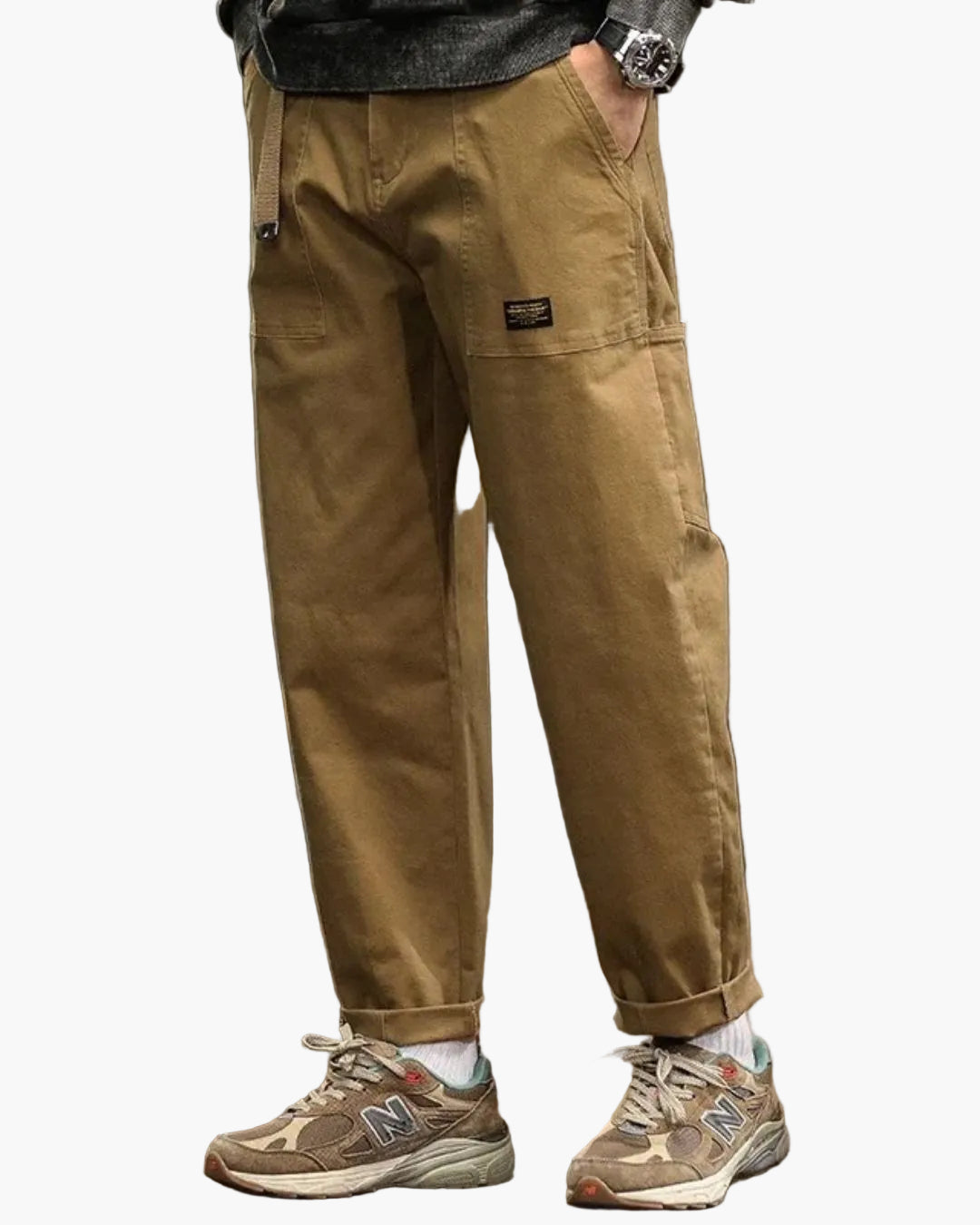 Herren Vintage Cargo-Hose im Utility-Stil – Lässige Cargohose für Alltag und Freizeit