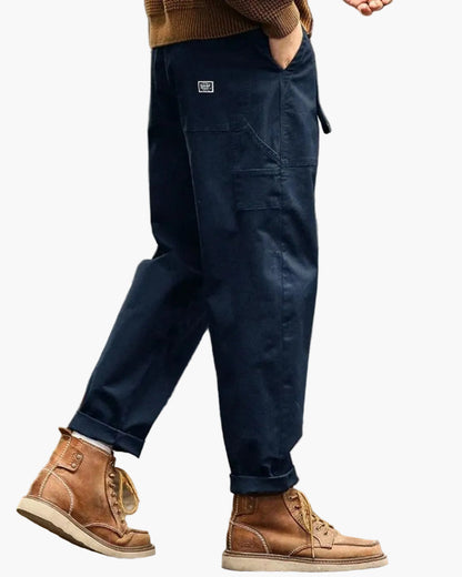 Herren Vintage Cargo-Hose im Utility-Stil – Lässige Cargohose für Alltag und Freizeit