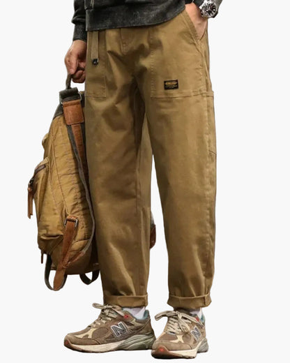 Herren Vintage Cargo-Hose im Utility-Stil – Lässige Cargohose für Alltag und Freizeit