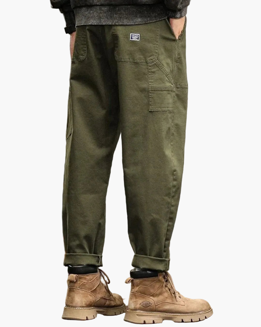 Herren Vintage Cargo-Hose im Utility-Stil – Lässige Cargohose für Alltag und Freizeit