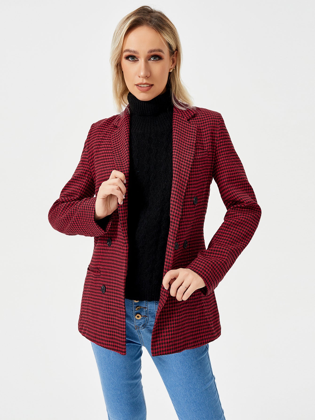 Lynda – Damenblazer mit langen Ärmeln