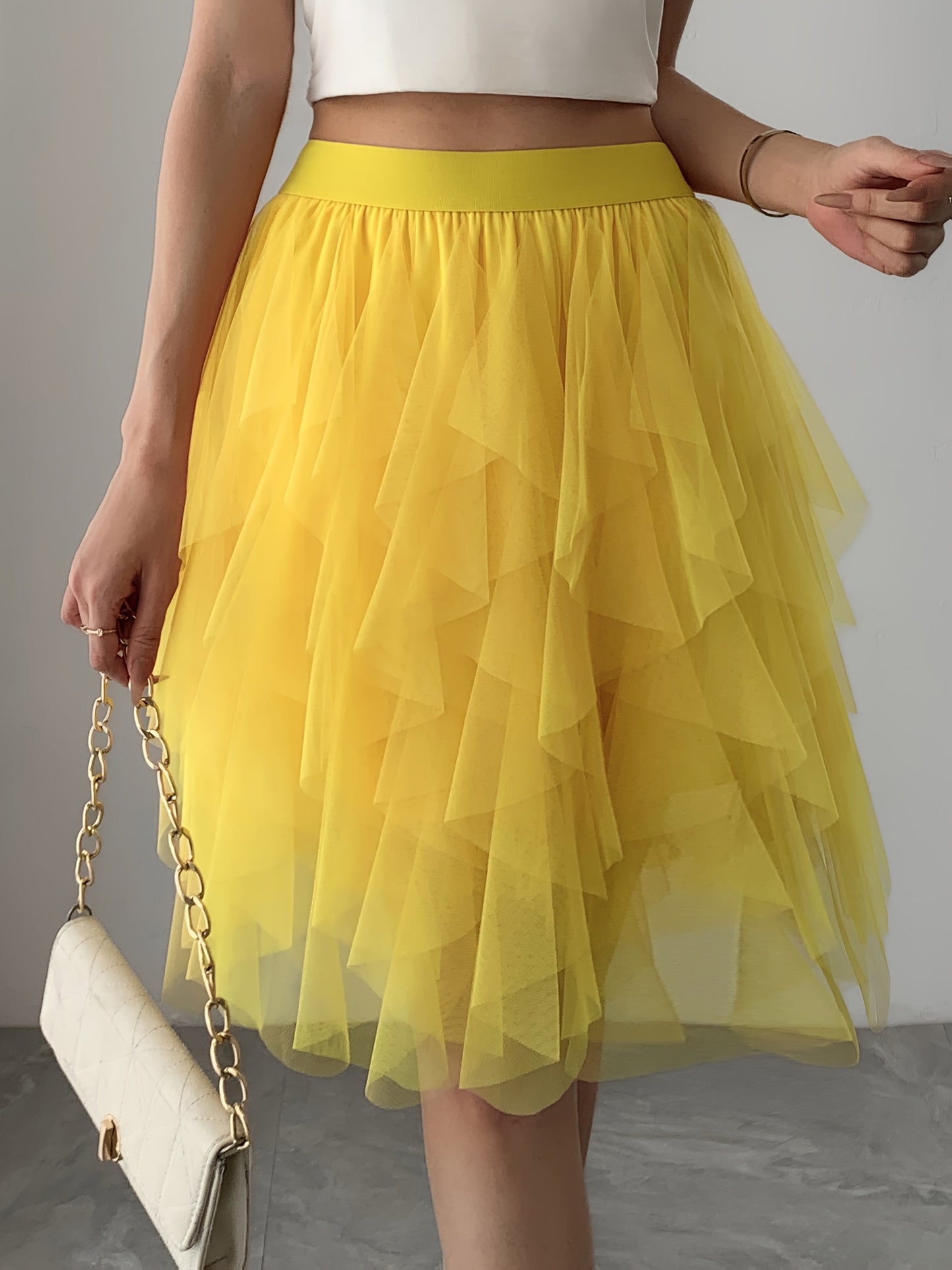 Damen Tüllrock – Verspielter Lagen-Look für Alltag und Feste