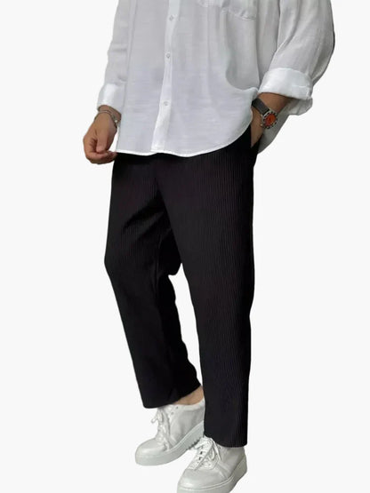 Herren Luxus Freizeithose im Old Money Stil – Elegante Alltagshose mit modernem Schnitt