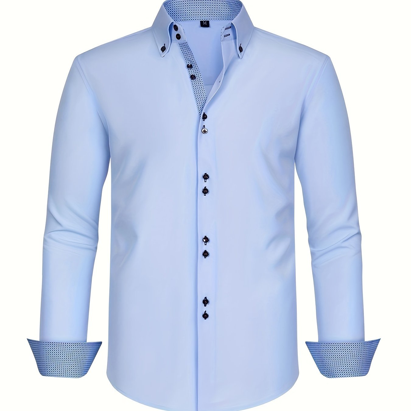 Herren Business Freizeithemd – Eleganter moderner Schnitt für Büro und Alltag