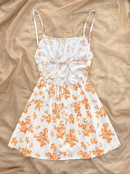 Damen Sommerkleid mit Blumenmuster im Boho-Stil – Perfekt für Urlaub & Freizeit