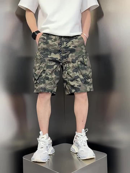 Herren Cargo Shorts mit Utility-Taschen und sportlichem Stil – Urban & Aktiv