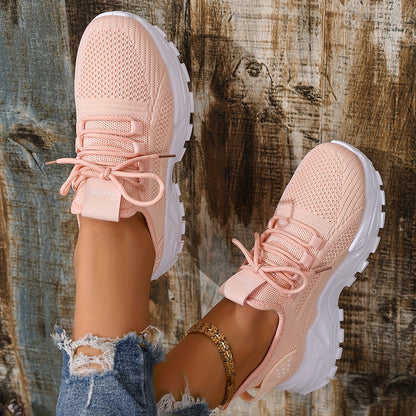 Damen Sneaker Atmungsaktiv Sportlich Freizeit Laufschuhe