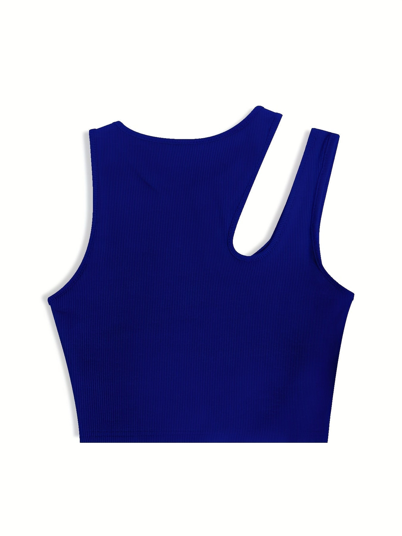 Damen Asymmetrisches Cropped Tanktop für trendige Sommer-Looks