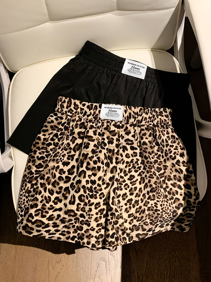 Damen Lounge-Shorts im Animal-Print, 2er-Pack – Bequeme Freizeitshorts für Zuhause und Alltag