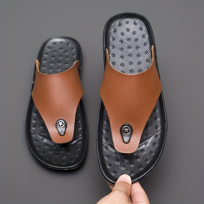 Herren Komfort-Strandsandalen – Zehentrenner für Freizeit & Sommer