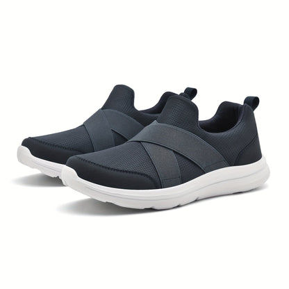 Herren Slip-On Freizeitschuhe – Bequeme Walking Sneaker für Alltag & Freizeit