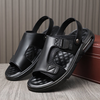 Herren Komfort-Sandalen mit Luftpolster und verstellbarem Riemen – Ideal für Alltag und Freizeit