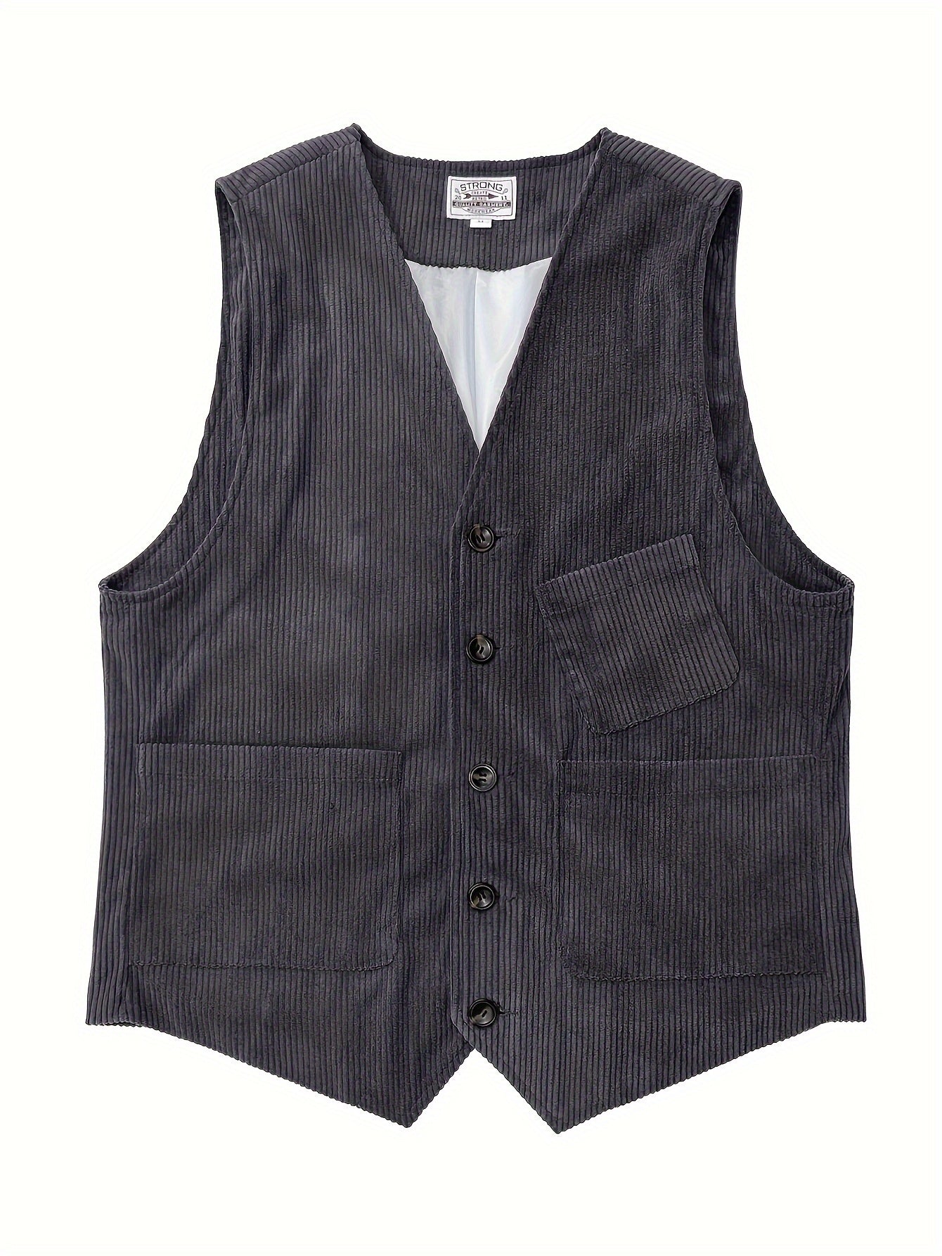 Herren Vintage Weste für Business und Freizeit – Eleganter Retro-Look