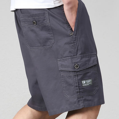 Herren Cargo Shorts Freizeit Bermuda mit Taschen – Perfekt für Alltag & Outdoor